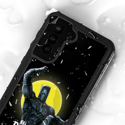Marvel Black Panther Moon light Galaxy S24 Waterproof Case
